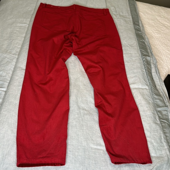 Loft size 12 red jeans - Picture 7 of 9